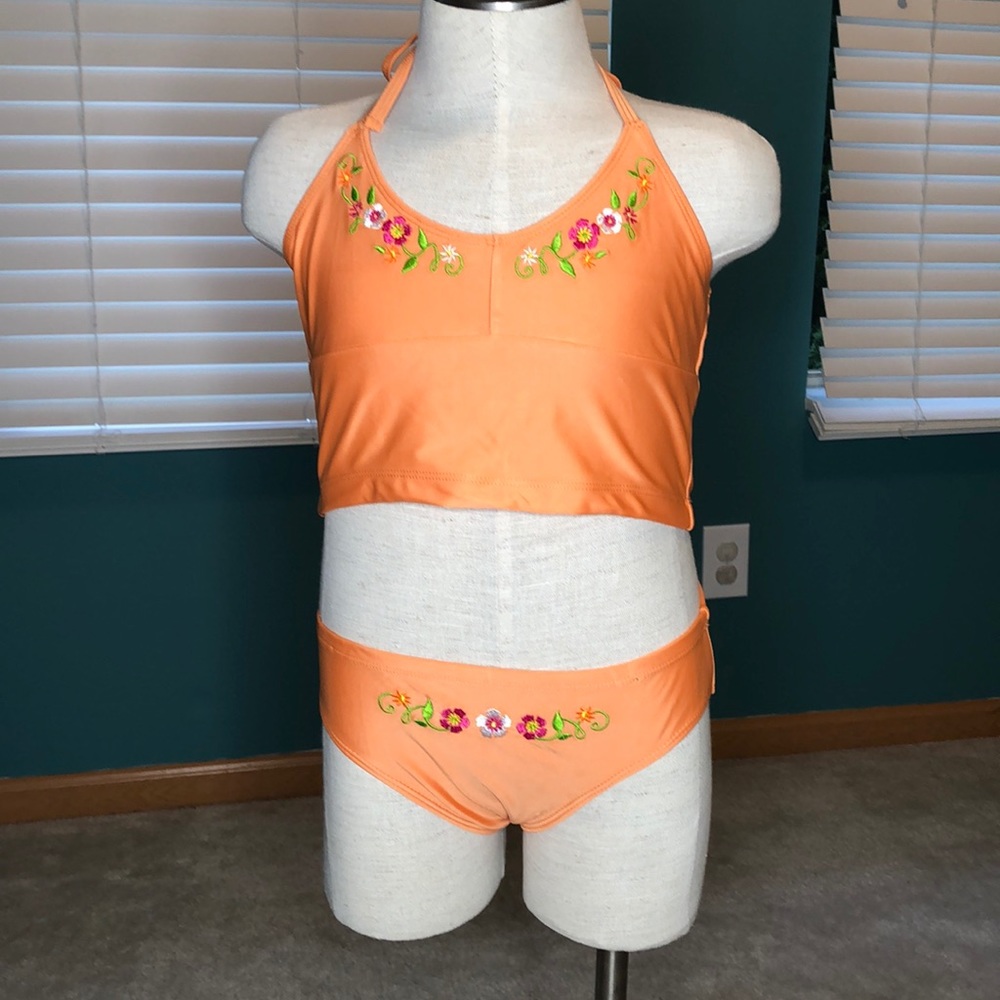 NWT - Greendog Halter Tankini with UV Protection